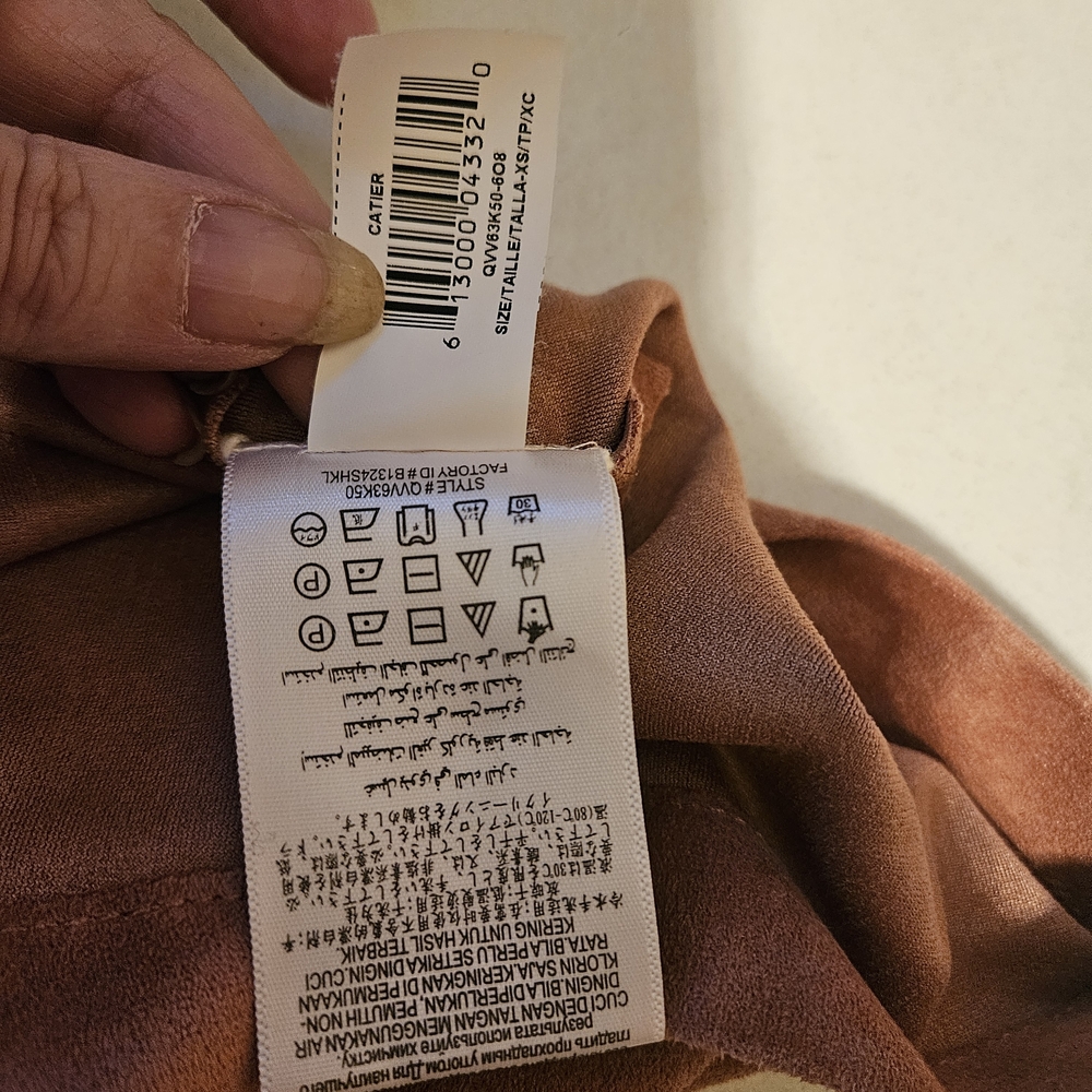 BCBGMaxAzria Blush Long Sleeve Dress - Picture 7 of 7